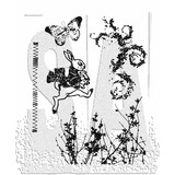 Stampers Anonymous Spring Sprung Tim Holtz Cling Stamps (CMS084)
