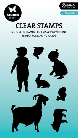 Studio Light Farm Kids Essentials Clear Stamp (SL-ES-STAMP830) (DISCONTINUED) Studio Light Farm Kids Essentials Clear Stamp (SL-ES-STAMP830) (DISCONTINUED)