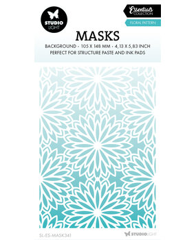 Studio Light Floral Pattern Essentials Background Mask (SL-ES-MASK341) (DISCONTINUED)