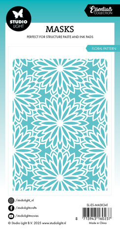 Studio Light Floral Pattern Essentials Background Mask (SL-ES-MASK341) (DISCONTINUED) Studio Light Floral Pattern Essentials Background Mask (SL-ES-MASK341) (DISCONTINUED)
