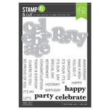 Hero Arts It's Our Anniversary Stamp & Cut XL (DC311)