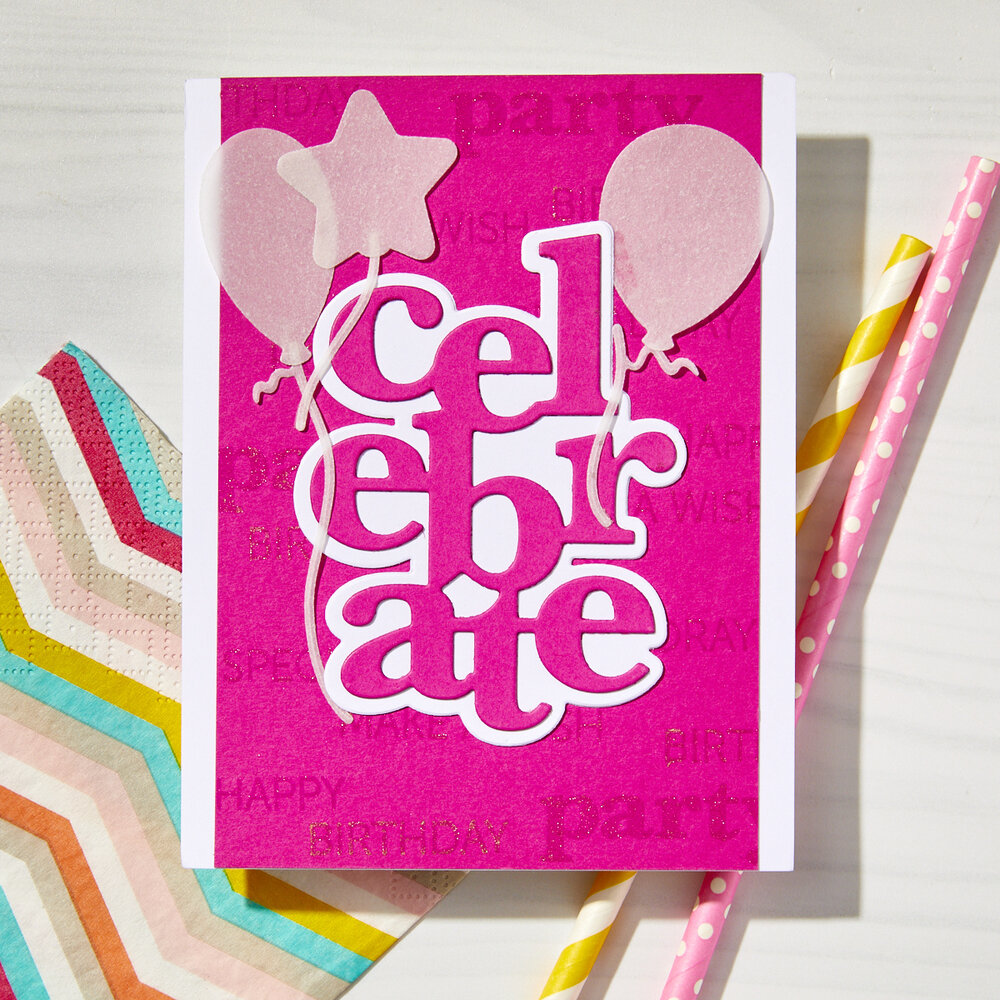 Hero Arts It's Our Anniversary Stamp & Cut XL (DC311)