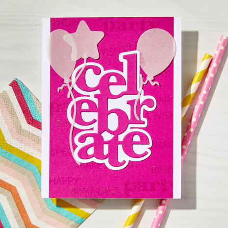 Hero Arts It's Our Anniversary Stamp & Cut XL (DC311)