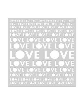 Hero Arts Lots of Love Stencil (SA301)
