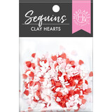 Hero Arts Sequins Clay Hearts (CH344)