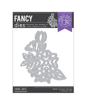 Hero Arts Cluster Flower Fancy Dies (DF235) Hero Arts Cluster Flower Fancy Dies (DF235)