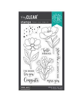 Hero Arts Here For You PolyClear Stamps (CM789) Hero Arts Here For You PolyClear Stamps (CM789)