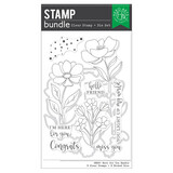 Hero Arts Here For You Stamp Bundle Clear Stamp + Die Set (SB501)