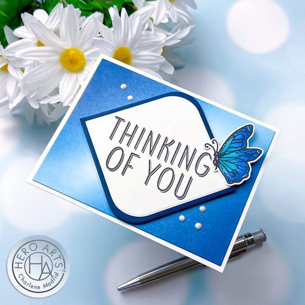 Hero Arts Best Wishes BetterPress + Foil Plate (HP106) Hero Arts Best Wishes BetterPress + Foil Plate (HP106)