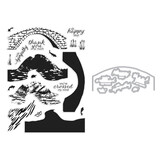 Hero Arts Stone Bridge HeroScape Stamps & Dies Bundle (SB394)