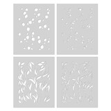 Hero Arts Color Layering Tulip Pattern Stencils (SA262)