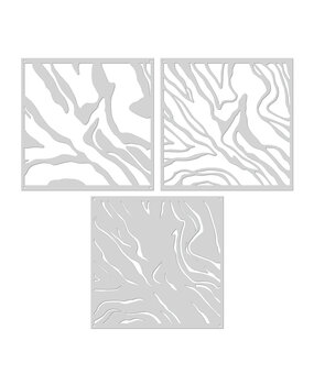 Hero Arts Color Layering Marbling Stencils (SA265)