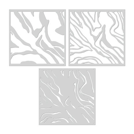 Hero Arts Color Layering Marbling Stencils (SA265)