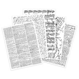 Hero Arts Collage Backgrounds Hero Transfers Set (RT107)