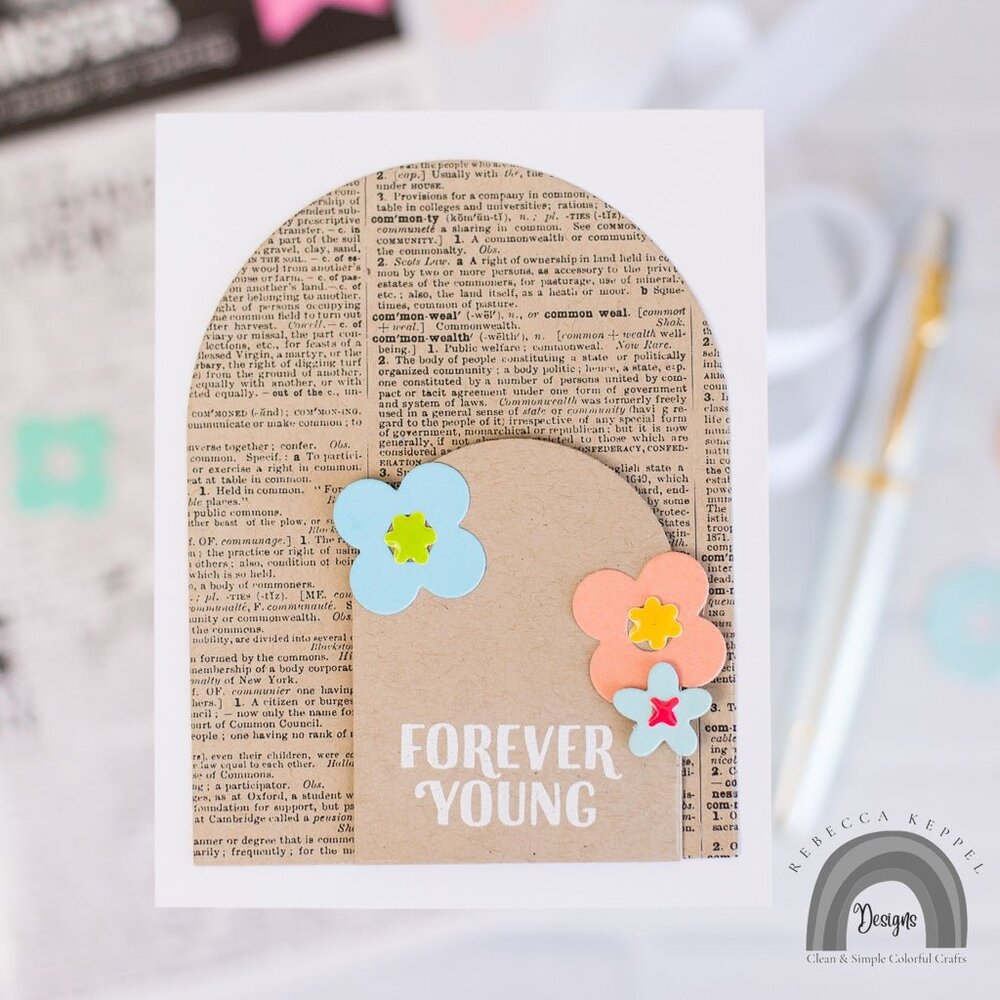 Hero Arts Collage Backgrounds Hero Transfers Set (RT107)