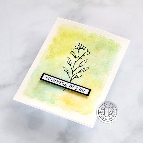 Hero Arts With Sympathy Hero Transfers (RT118)