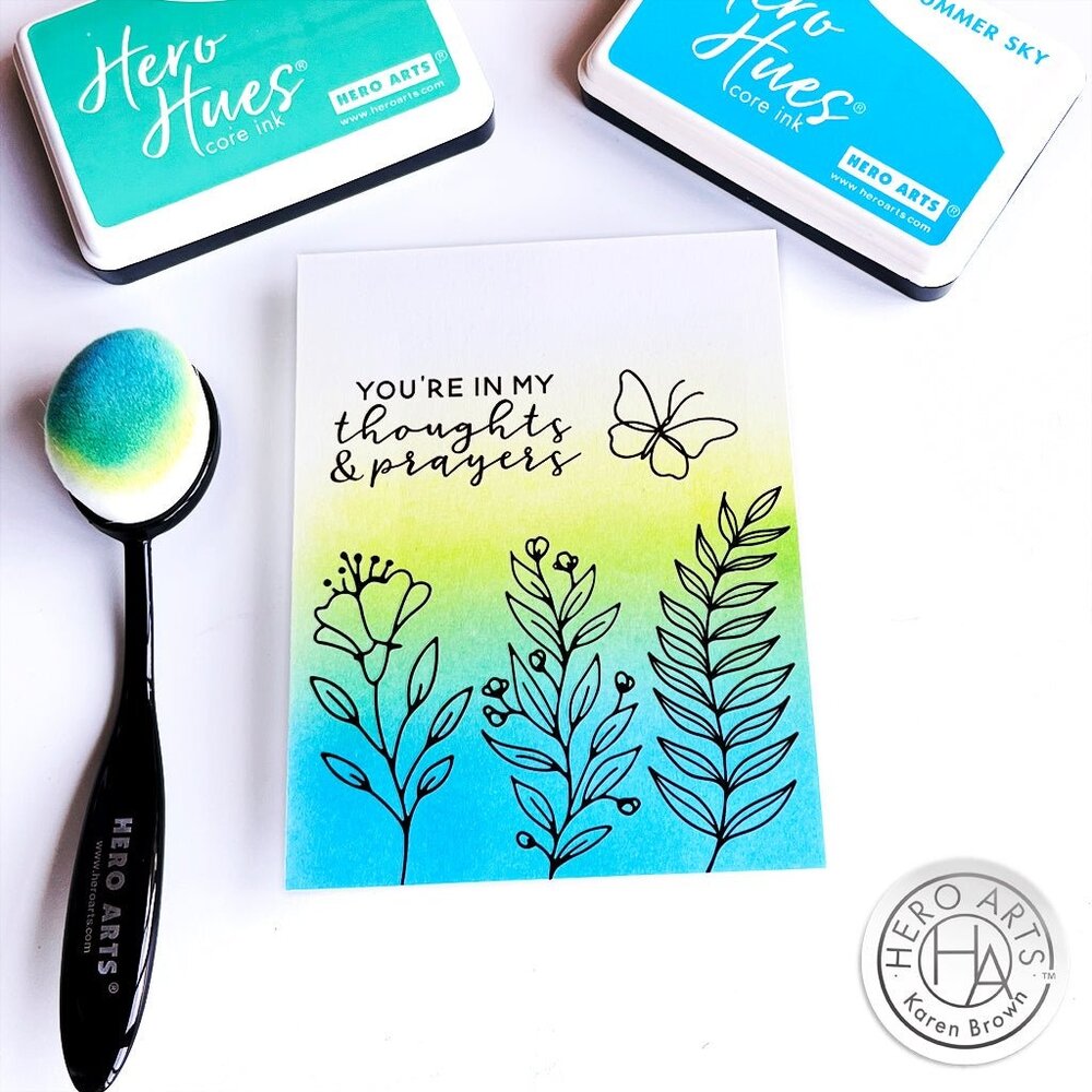 Hero Arts With Sympathy Hero Transfers (RT118)