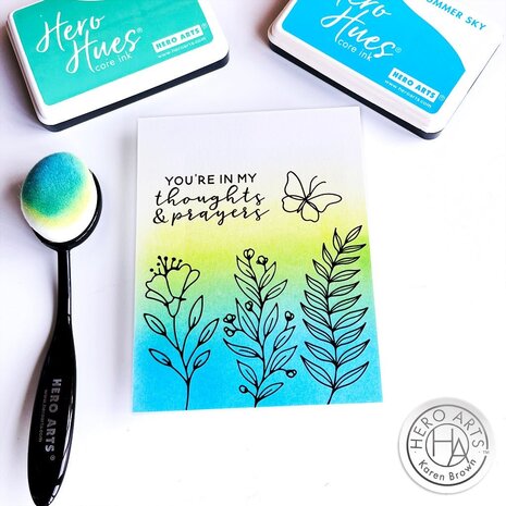 Hero Arts With Sympathy Hero Transfers (RT118)