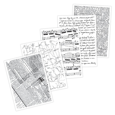 Hero Arts Collage Backgrounds Part 2 Hero Transfers (RT123)