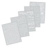 Hero Arts White Collage Backgrounds Part 2 Hero Transfers (RT128)