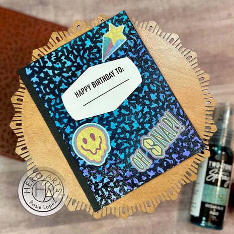 Hero Arts Notebook Messages Hero Transfers by Ralph Tyndall (RT130) Hero Arts Notebook Messages Hero Transfers by Ralph Tyndall (RT130)