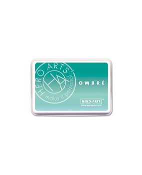 Hero Arts Mint Julep to Emerald Green Ombré Ink Pad (AF310)