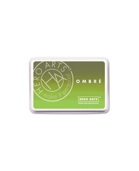 Hero Arts Lime to Forever Green Ombré Ink Pad (AF320)