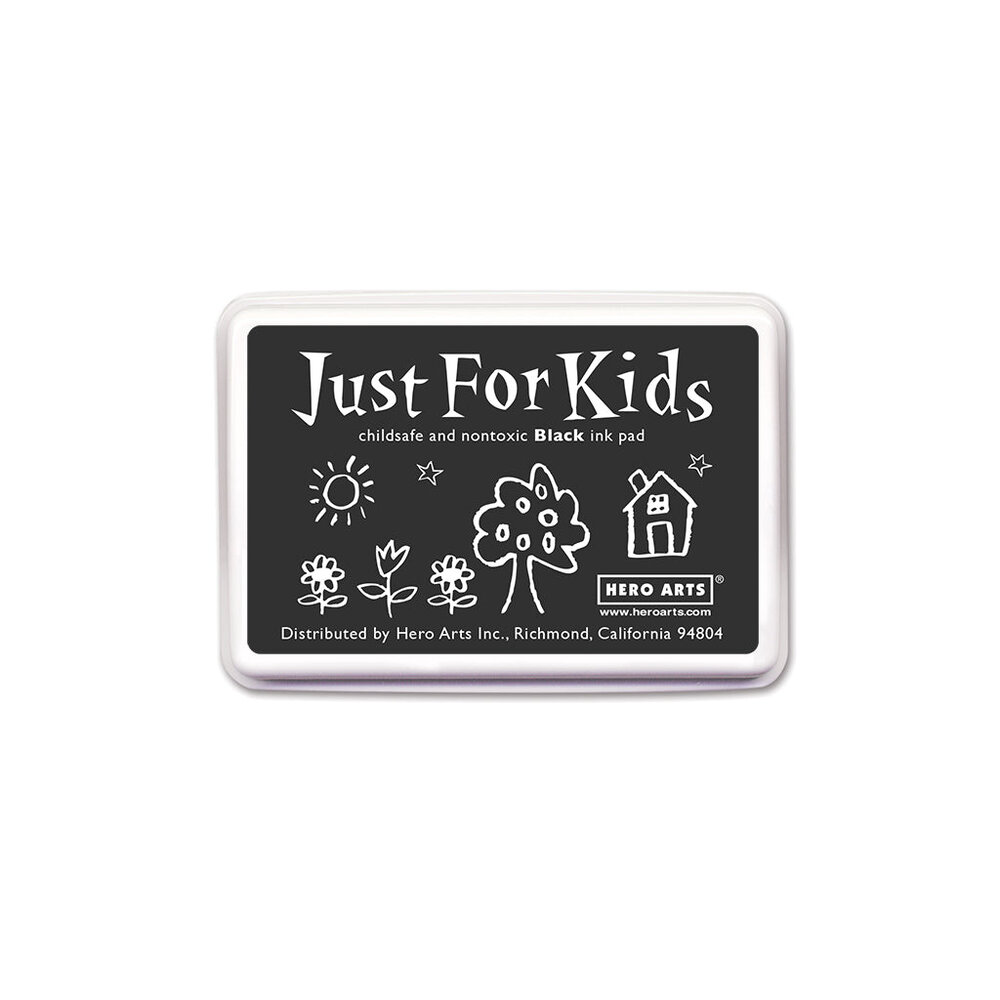 Hero Arts Black Just For Kids Ink Pad (CS100) Hero Arts Black Just For Kids Ink Pad (CS100)