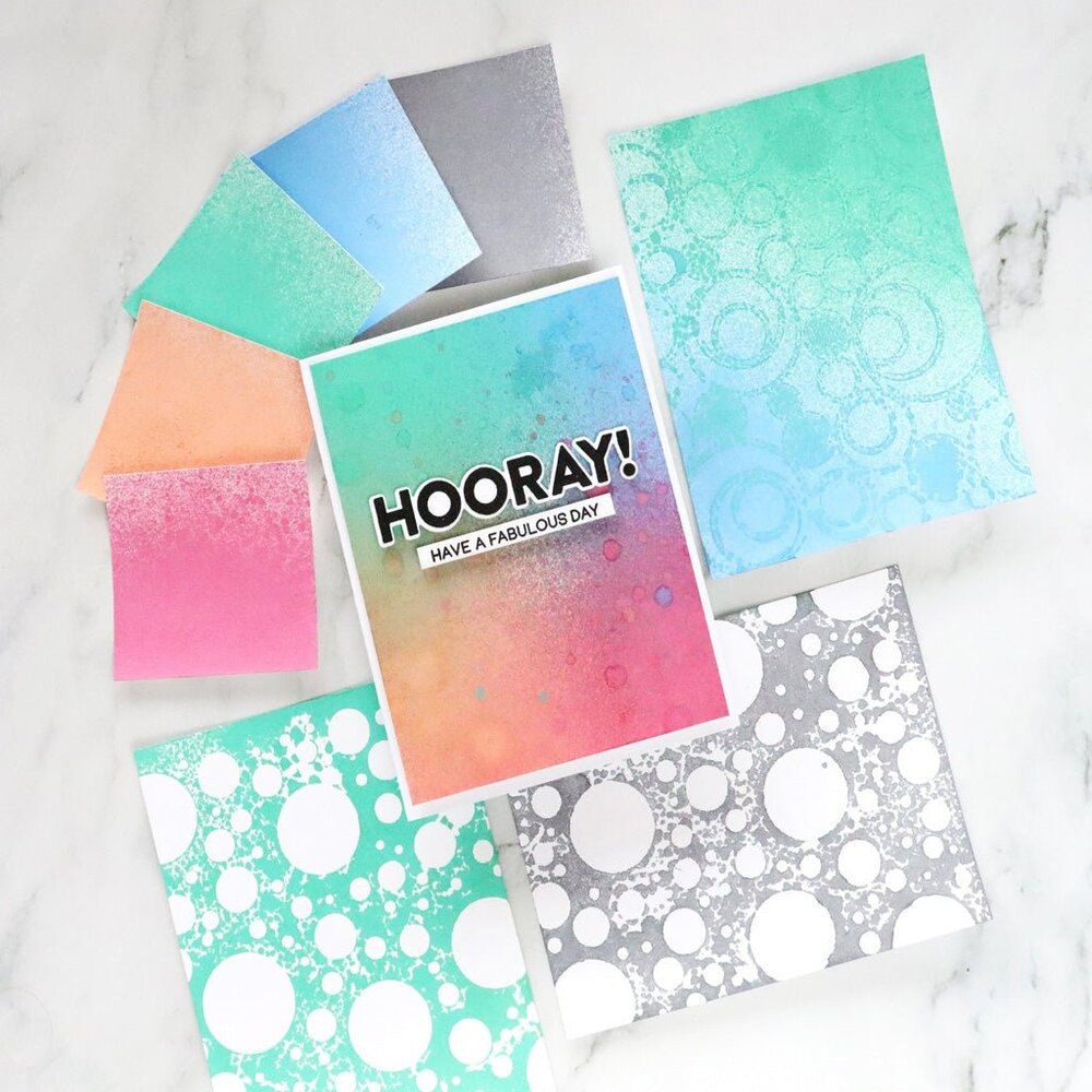 Hero Arts Green + Shimmer Tone-on-Tone Metallic Spray (WM209)