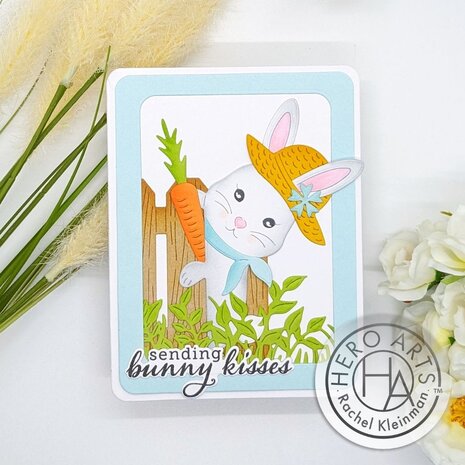 Hero Arts Peeking Bunny Fancy Dies (DF174)