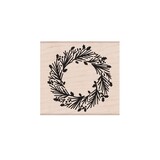 Hero Arts Graphical Wreath Wood Stamps (K6484)