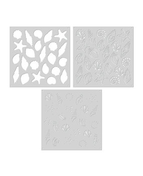 Hero Arts Color Layering Seashells Stencils (SA270)