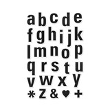 Hero Arts Luggage Lowercase Alphabet Clear Stamps (CM693)