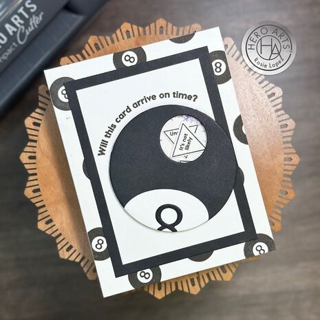 Hero Arts Interactive Eight-Ball Clear Stamps (CM785)