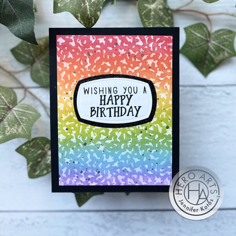 Hero Arts Composition Notebook Pattern Bold Prints Cling Rubber Stamp (CG931) Hero Arts Composition Notebook Pattern Bold Prints Cling Rubber Stamp (CG931)