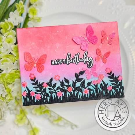 Hero Arts Butterfly Foliage Fancy Dies (DF177)