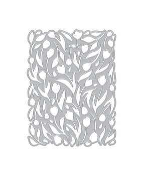 Hero Arts Tulip Pattern Cover Plate Dies (DF179)