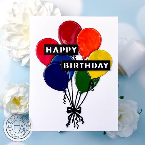 Hero Arts Balloon Bunch Dies (DF208)