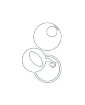 Hero Arts Interactive Eight-Ball Fancy Dies (DF224)