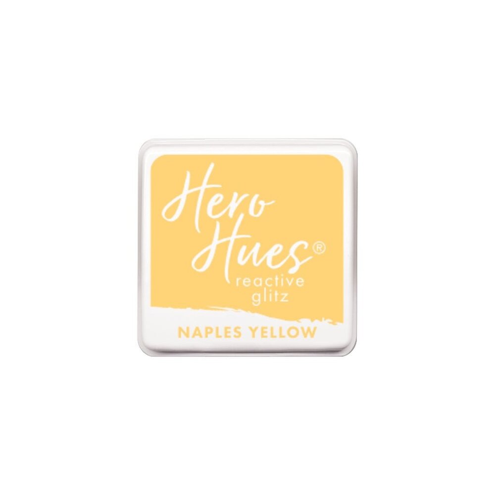 Hero Arts Naples Yellow Reactive Glitz Ink (AF532)