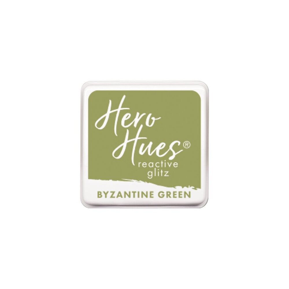 Hero Arts Byzantine Green Reactive Glitz Ink (AF533)