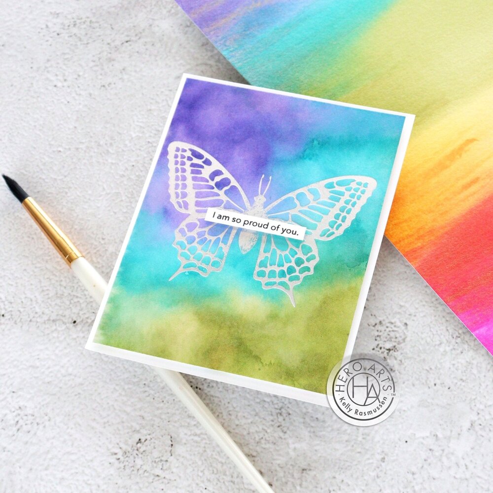 Hero Arts African Violet Reactive Glitz Ink (AF535)