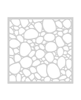 Hero Arts Pebbles & Stones Stencil (SA276)