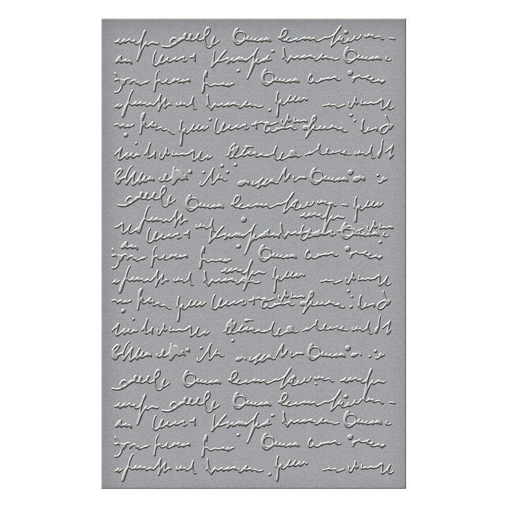 Spellbinders Scribbled Letter Embossing Folder (SES-065) Spellbinders Scribbled Letter Embossing Folder (SES-065)