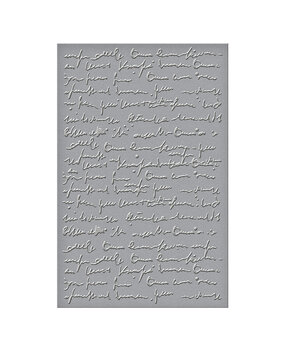 Spellbinders Scribbled Letter Embossing Folder (SES-065)
