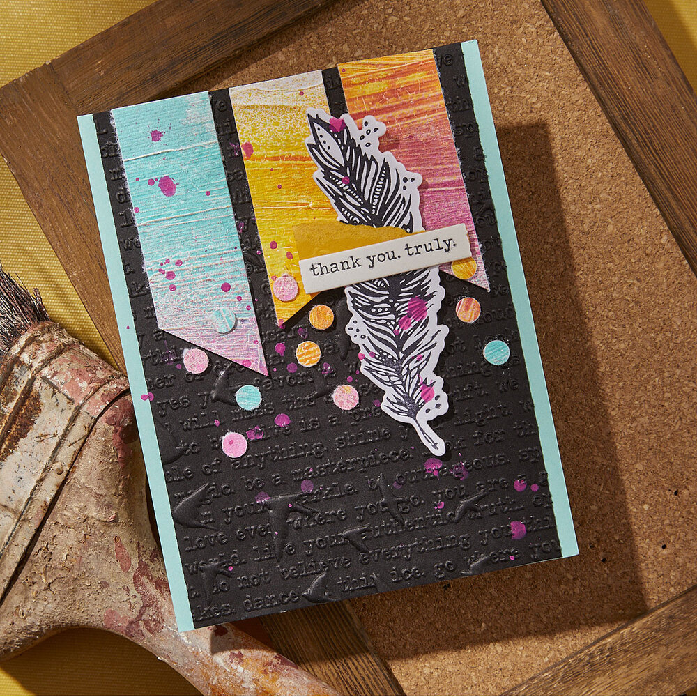 Spellbinders Soaring 3D Embossing Folder Embossing Folder (E3D-123)