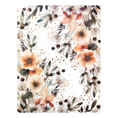 Spellbinders Rosie's Studio Golden Afternoon Printed Vellum & Foiled Acetate (SCSP-014) Spellbinders Rosie's Studio Golden Afternoon Printed Vellum & Foiled Acetate (SCSP-014)