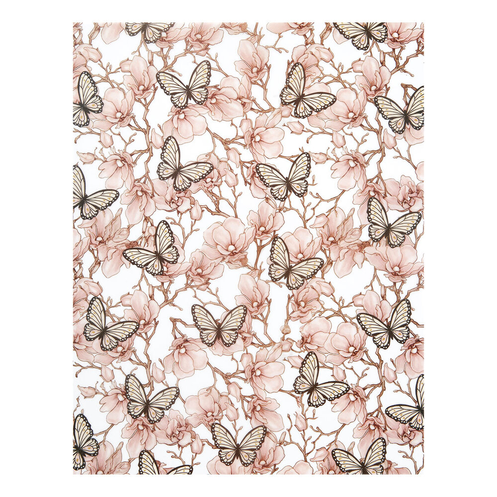 Spellbinders Rosie's Studio Golden Afternoon Printed Vellum & Foiled Acetate (SCSP-014) Spellbinders Rosie's Studio Golden Afternoon Printed Vellum & Foiled Acetate (SCSP-014)