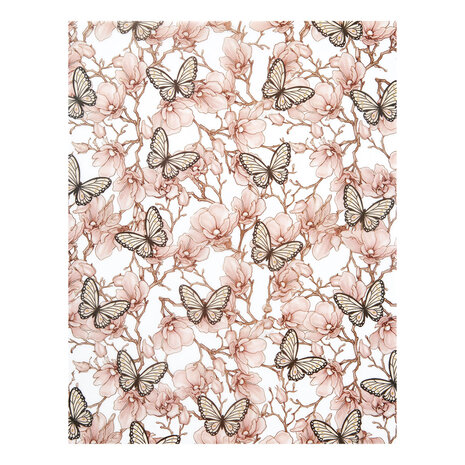 Spellbinders Rosie's Studio Golden Afternoon Printed Vellum & Foiled Acetate (SCSP-014) Spellbinders Rosie's Studio Golden Afternoon Printed Vellum & Foiled Acetate (SCSP-014)