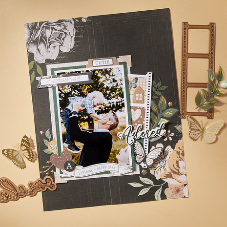 Spellbinders Rosie's Studio Golden Afternoon 12x12 Inch Designer Paper Pack (168538) Spellbinders Rosie's Studio Golden Afternoon 12x12 Inch Designer Paper Pack (168538)